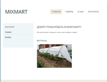 Tablet Screenshot of mixmart.info
